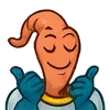 👍 Эмодзи «Earthworm Jim» для Telegram