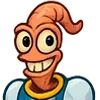 😁 Эмодзи «Earthworm Jim» для Telegram