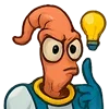 🪱 Эмодзи «Earthworm Jim» для Telegram