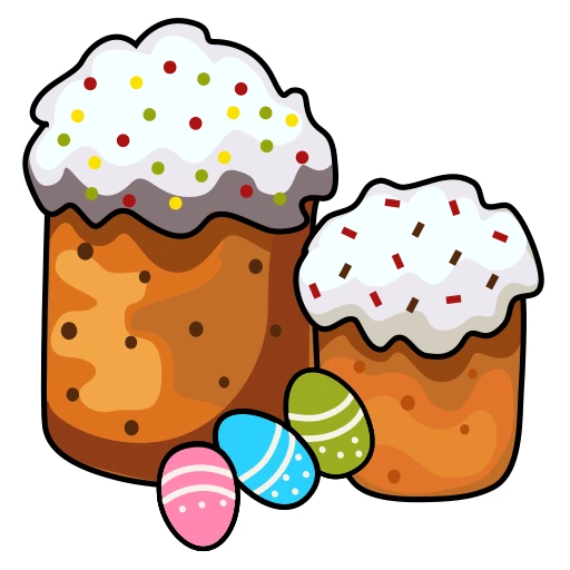 🙏 Стикер «Easter» для Telegram