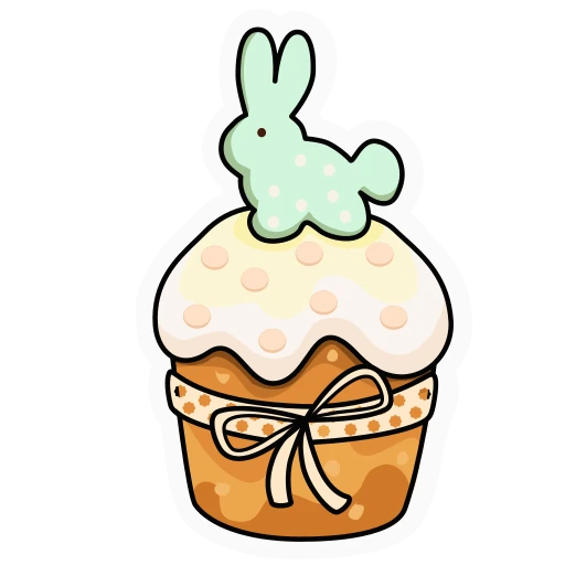 🙏 Стикер «Easter» для Telegram