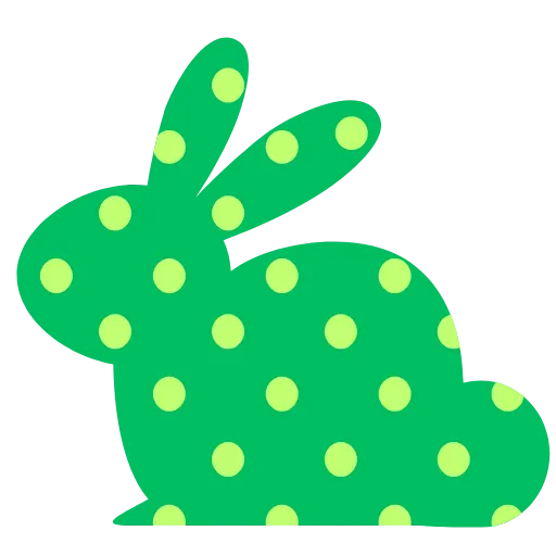 🐰 Эмодзи «Easter eggs - адаптивные эмодзи к Пасхе, можно ставить на фон профиля и сообщений» для Telegram