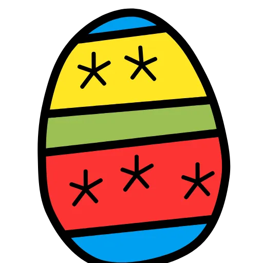 🤩 Эмодзи «Easter Doodle» для Telegram