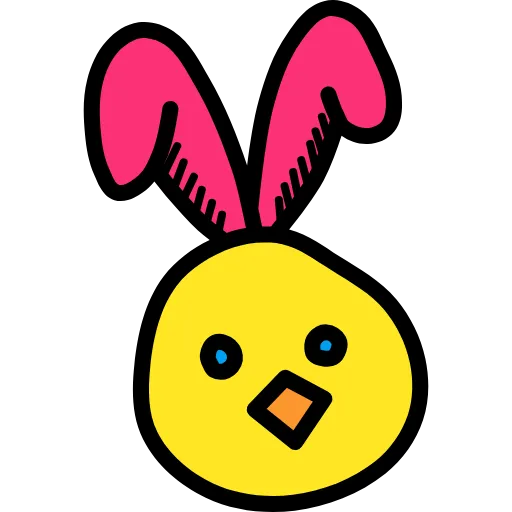 🤩 Эмодзи «Easter Doodle» для Telegram
