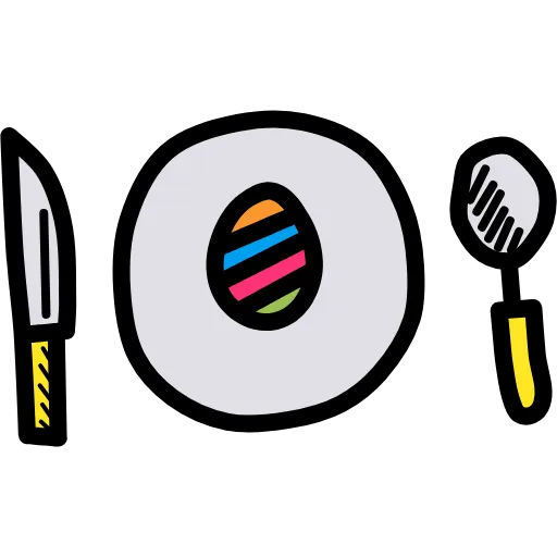 🤩 Эмодзи «Easter Doodle» для Telegram