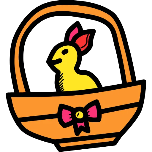 🤩 Эмодзи «Easter Doodle» для Telegram