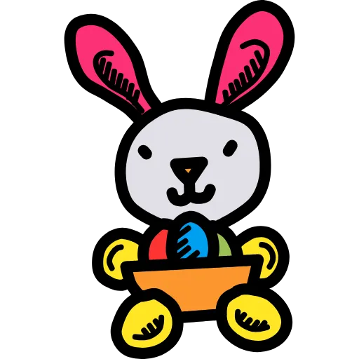 🤩 Эмодзи «Easter Doodle» для Telegram