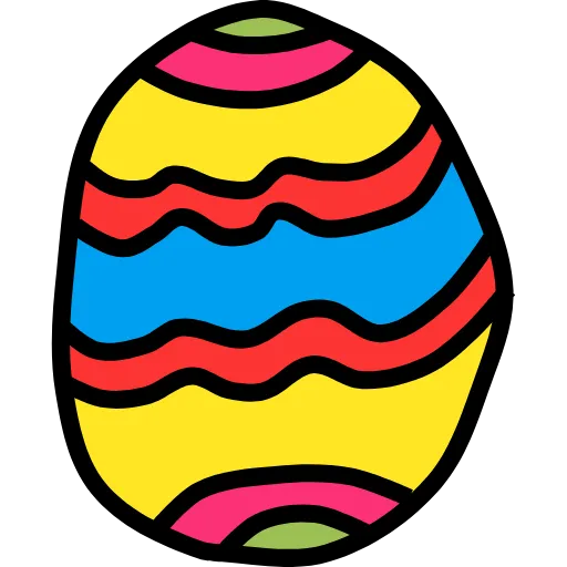 🤩 Эмодзи «Easter Doodle» для Telegram