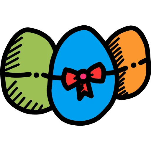 🤩 Эмодзи «Easter Doodle» для Telegram