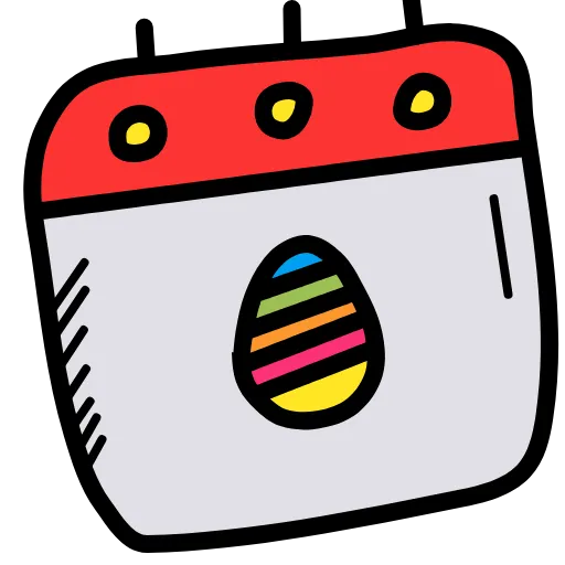🤩 Эмодзи «Easter Doodle» для Telegram