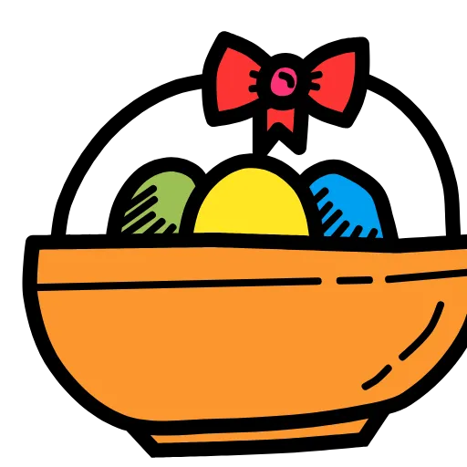 🤩 Эмодзи «Easter Doodle» для Telegram