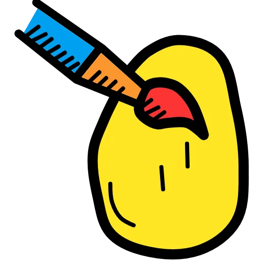 🤩 Эмодзи «Easter Doodle» для Telegram