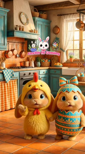 Стикерпак Easter Bunny для Telegram