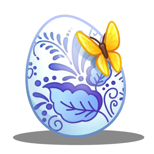 🥚 Эмодзи «Easter Egg» для Telegram