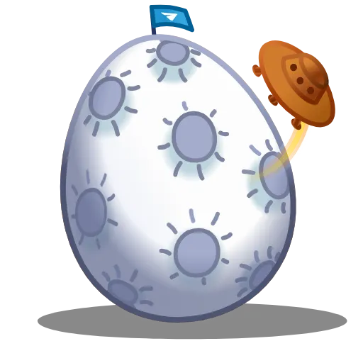 🥚 Эмодзи «Easter Egg» для Telegram
