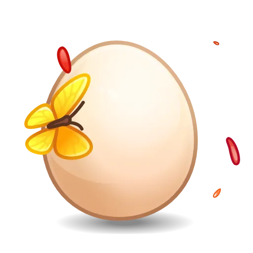 🥚 Стикер «Easter egg» для Telegram
