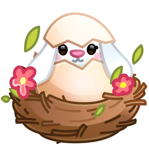🥚 Стикер «Easter egg» для Telegram