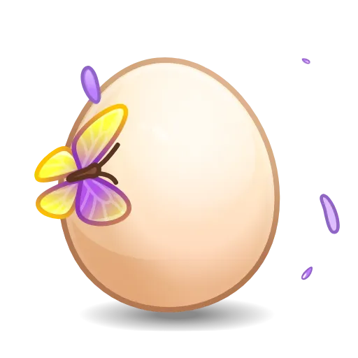 🥚 Стикер «Easter egg» для Telegram