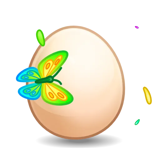 🥚 Стикер «Easter egg» для Telegram
