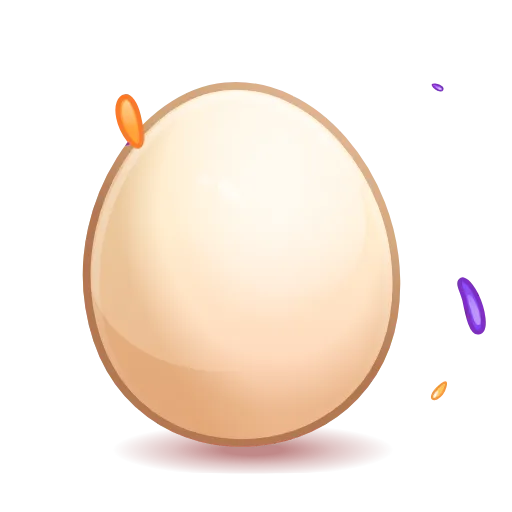 🥚 Стикер «Easter egg» для Telegram
