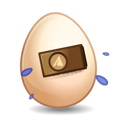 🥚 Стикер «Easter egg» для Telegram
