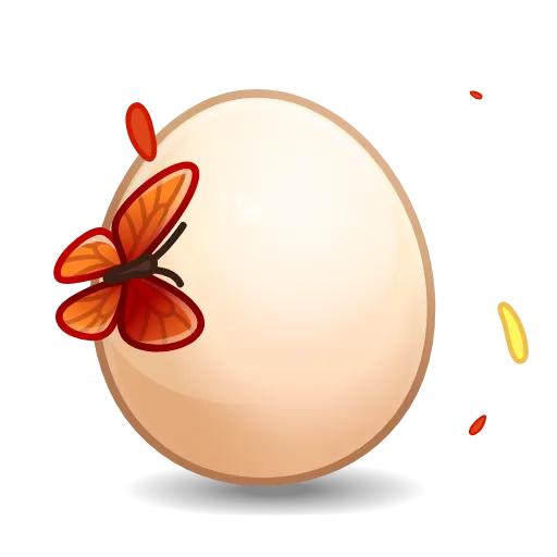 🥚 Стикер «Easter egg» для Telegram