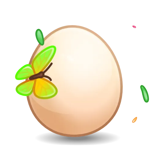 🥚 Стикер «Easter egg» для Telegram