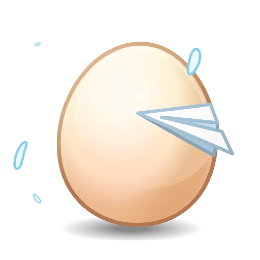 🥚 Стикер «Easter egg» для Telegram