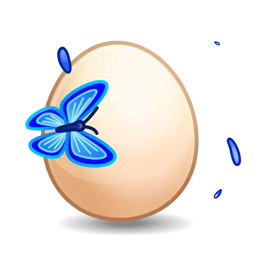 🥚 Стикер «Easter egg» для Telegram