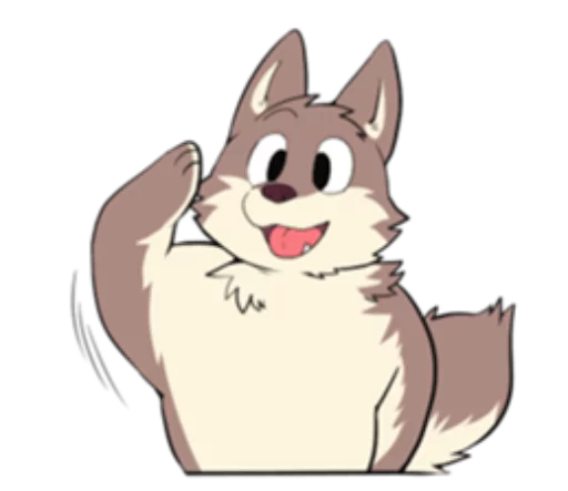 Стикерпак Eastern Timber-Wolf для Telegram — скачать