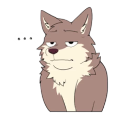 🏞 Стикер «Eastern Timber-Wolf» для Telegram