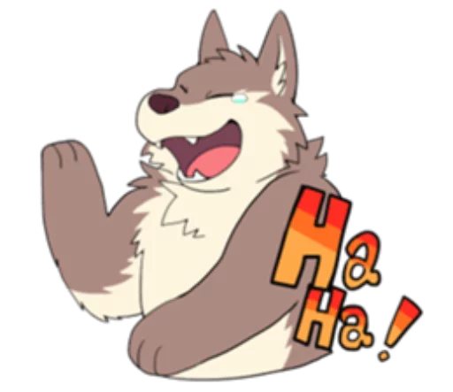 🏞 Стикер «Eastern Timber-Wolf» для Telegram