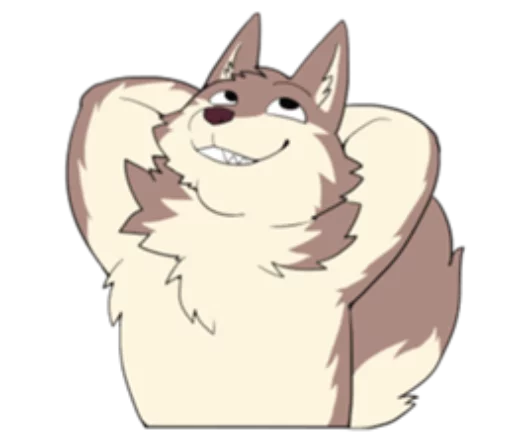 🏞 Стикер «Eastern Timber-Wolf» для Telegram