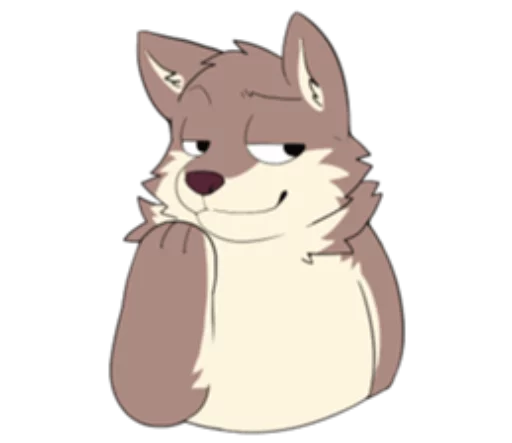 🏞 Стикер «Eastern Timber-Wolf» для Telegram