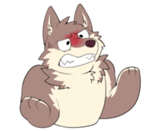 🏞 Стикер «Eastern Timber-Wolf» для Telegram