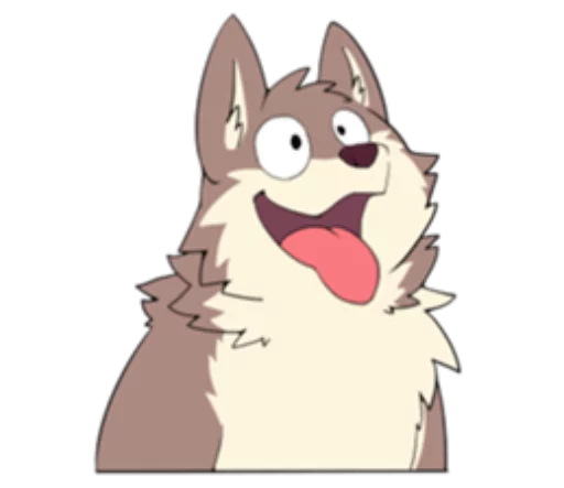 🏞 Стикер «Eastern Timber-Wolf» для Telegram