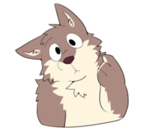 🏞 Стикер «Eastern Timber-Wolf» для Telegram