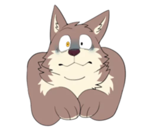 🏞 Стикер «Eastern Timber-Wolf» для Telegram