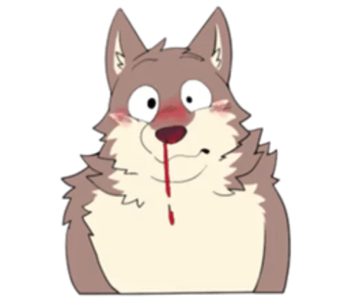 🏞 Стикер «Eastern Timber-Wolf» для Telegram