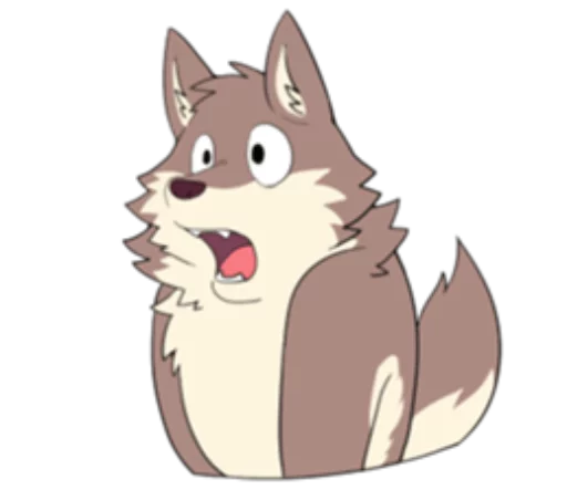 🏞 Стикер «Eastern Timber-Wolf» для Telegram