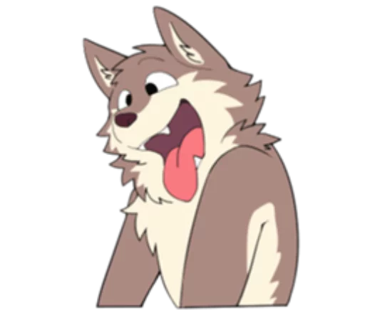 🏞 Стикер «Eastern Timber-Wolf» для Telegram