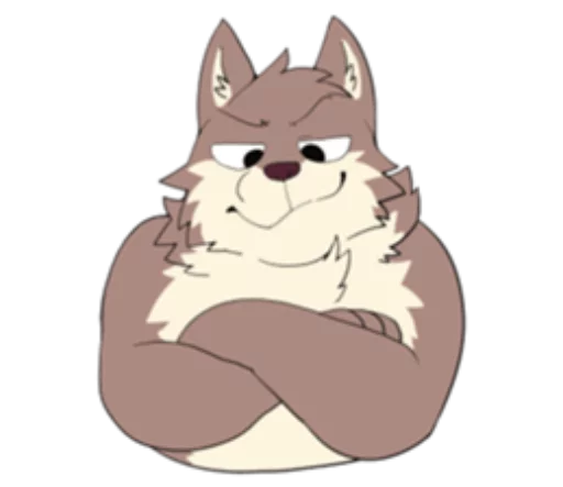 🏞 Стикер «Eastern Timber-Wolf» для Telegram