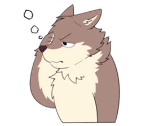 🏞 Стикер «Eastern Timber-Wolf» для Telegram