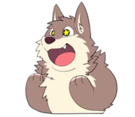 🏞 Стикер «Eastern Timber-Wolf» для Telegram