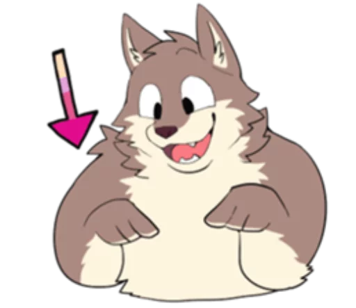 🏞 Стикер «Eastern Timber-Wolf» для Telegram