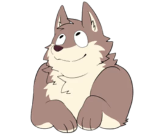 🏞 Стикер «Eastern Timber-Wolf» для Telegram