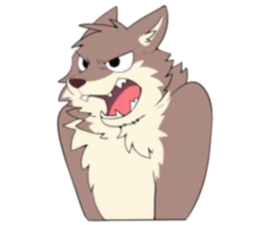🏞 Стикер «Eastern Timber-Wolf» для Telegram