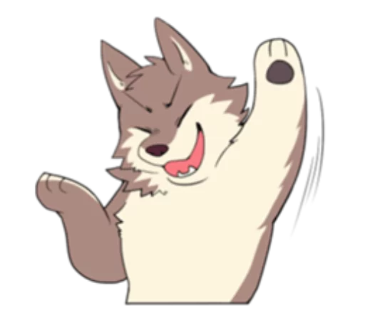 🏞 Стикер «Eastern Timber-Wolf» для Telegram