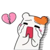💔 Эмодзи «Ebichu» для Telegram