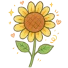 🌻 Эмодзи «💕 Набор эмоджи с рандомными блестяшками» для Telegram